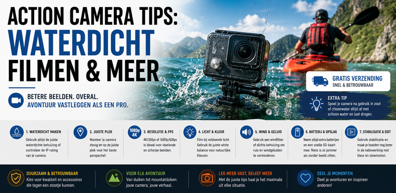 Action-Kamera-Tipps: Wasserdichtes Filmen & mehr