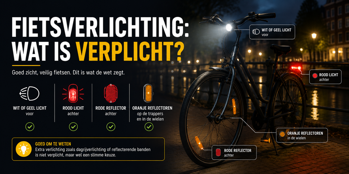 Fietsverlichting: Wat is Verplicht?