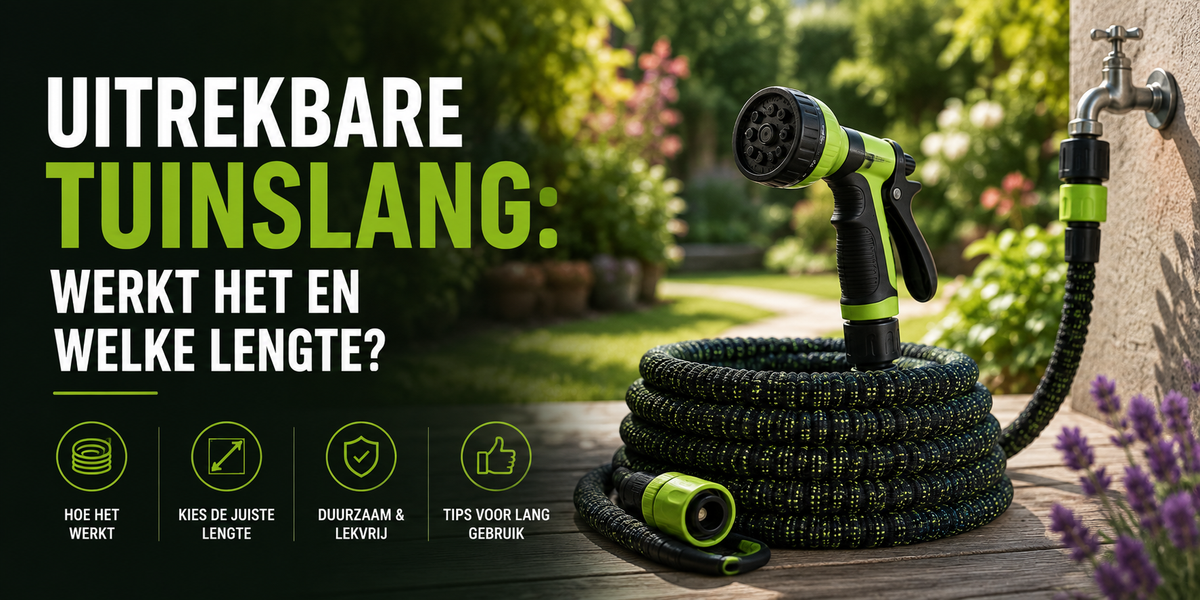 Uitrekbare Tuinslang: Werkt Het en Welke Lengte?