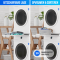 Strex Tussenstuk Wasmachine Droger – Stapelkit Wasmachine Droger - Tussenkader - Uitschuifbare Lade