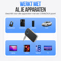 Strex Bluetooth Receiver - BT 5.4 - 3.5MM AUX - Bluetooth Ontvanger - Handsfree Bellen - Bluetooth Audio Receiver - Bluetooth Auto via AUX
