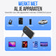 Strex Bluetooth Receiver - BT 5.4 - 3.5MM AUX - Bluetooth Ontvanger - Handsfree Bellen - Bluetooth Audio Receiver - Bluetooth Auto via AUX