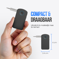 Strex Bluetooth Receiver - BT 5.4 - 3.5MM AUX - Bluetooth Ontvanger - Handsfree Bellen - Bluetooth Audio Receiver - Bluetooth Auto via AUX