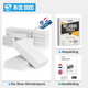 Strex Wonderspons 24 stuks - Melamine Spons - Wondersponsjes - Spons - Schoonmaaksponzen - Vlekken Verwijderen - Geschikt Voor Alle Oppervlakken