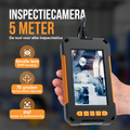 Strex Inspectiecamera met Scherm 5M - 1080P HD - 4.3 inch LCD scherm - IP67 Waterdicht - LED Verlichting - Endoscoop - Inspectie Camera - Incl. 32gb microSD
