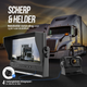Strex Achteruitrijcamera Set Bedraad Met 4 Camera's (tegelijk bekijken) - 9" Scherm - 18LED Nachtzicht 15m - IP66 Waterdicht - Achteruitrij Camera