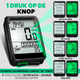 Strex Draadloze Fietscomputer - 17 Functies - Extra Groot Scherm - Draadloze Fiets Computer Draadloos Waterdicht - NL Handleiding