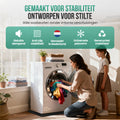 Strex Anti Trillingsmat Wasmachine en Wasdroger - 60 x 60 CM - Geluidsdempende Antislip Mat - Trillingsdemper - Rubber Mat