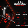 Strex Gaming Headset met Microfoon Rood - PC + PS4 + PS5 + Xbox One + Xbox Series