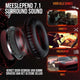 Strex Gaming Headset met Microfoon Rood - PC + PS4 + PS5 + Xbox One + Xbox Series