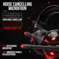 Strex Gaming Headset met Microfoon Rood - PC + PS4 + PS5 + Xbox One + Xbox Series