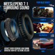 Strex Gaming Headset met Microfoon Blauw - PC + PS4 + PS5 + Xbox One + Xbox Series