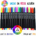 Strex Textielstiften - 20 stuks - Kleding stiften - Textielmarkers - Textiel Stiften