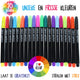 Strex Textielstiften - 20 stuks - Kleding stiften - Textielmarkers - Textiel Stiften