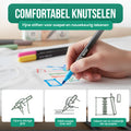 Strex Textielstiften - 20 stuks - Kleding stiften - Textielmarkers - Textiel Stiften