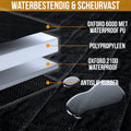 Strex Hondendeken Auto Achterbank en Kofferbak - 137 x 147 CM - Beschermhoes - Hondenkleed - Honden Deken Auto Achterbank - Incl. Hondenriem En Opbergzak