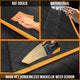 Strex Hondendeken Auto Achterbank en Kofferbak - 137 x 147 CM - Beschermhoes - Hondenkleed - Honden Deken Auto Achterbank - Incl. Hondenriem En Opbergzak