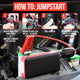 Strex 12V Jumpstarter voor Auto - 1000A / 18.000 mAh - 4-in-1 Starthulp met Powerbank, LED Zaklamp en SOS Noodlicht - In Opbergkoffer