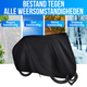 Strex Fietshoes Universeel voor alle Fietsen - Waterdicht Ultra Sterk Oxford - Fiets Hoes voor 1/2 Fietsen - Incl. Opbergzak