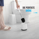 Strex Toiletborstel Siliconen met Houder - Sneldrogend, Hygiënisch & Antibacteriële Werking - WC Borstel - Toilet Borstel Houder