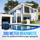 Strex Draadloze Deurbel met 2 Ontvangers Op Batterij - Plug & Play - 300 Meter - 4 Volume / 58 Melodieën - IP55 Waterdicht