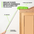 Strex Telescopische Plumeau Set met Telescoopsteel - 60 tot 140 cm - Uitschuifbaar - Flexibel - Microvezel Ragebol - 5-Delige schoonmaak set