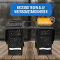 Strex Dubbele Fietstassen Waterdicht - Fietstas 40 Liter - Zwart - Met Reflectoren - Elektrische Fiets