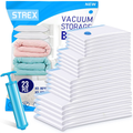 Strex Vacuumzakken Dekbedden & Kleding - 23 Stuks / 4 Maten - Reiszakken / Vacumeerzakken - Incl. Handpomp