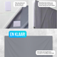 Strex Projectiescherm - Beamerscherm - 100 Inch - 16:9 - Projectiedoek - 160° Kijkhoek - Inclusief Bevestigingsmateriaal - 220x120 CM