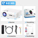 Strex Beamer - 1080P Full HD - 15000 Lumen - Draadloos Streamen - WiFi - Bluetooth - Mini Beamer - Projector