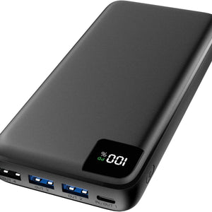 Strex Powerbank - 27.000 mAh - 22.5W Snellader - USB-A/USB-C - LED Indicatie - Universele Powerbank voor o.a. iPhone/Samsung
