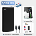 Strex Powerbank - 27.000 mAh - 22.5W Snellader - USB-A/USB-C - LED Indicatie - Universele Powerbank voor o.a. iPhone/Samsung