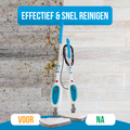 Strex 12 in 1 Stoomreiniger & Handstomer - Tapijtreiniger / Stoom Reinigingsmachine / Vlekkenreiniger - Voor Harde/Zachte Ondergronden
