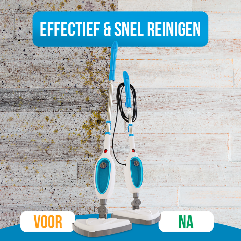 Strex 12 in 1 Stoomreiniger & Handstomer - Tapijtreiniger / Stoom Reinigingsmachine / Vlekkenreiniger - Voor Harde/Zachte Ondergronden