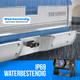 Strex Achteruitrijcamera Set Bedraad Met 2 Camera's (tegelijk bekijken) - HD 1080P - 7" Scherm - 18LED Nachtzicht 15m - IP69 Waterdicht - Achteruitrij Camera