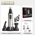Strex 3 In 1 Neushaartrimmer Set - Oplaadbaar & Afspoelbaar - Neustrimmer / Oortrimmer / Wenkbrauwtrimmer / Baardtrimmer - Mannen & Vrouwen
