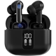 Strex Draadloze Oordopjes - Active Noise Cancelling - LED Display - Draadloze Oortjes Bluetooth - Oortjes Draadloos - Bluetooth 5.3 - Zwart