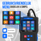 Strex OBD2 Scanner - OBD - Auto Uitlezen - Storing Verwijderen - NL Taal - Auto scanner - Diagnose Apparatuur Voor Auto's - Motorstoring