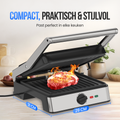 Strex Tosti Apparaat XL Met Temperatuurregeling - Contact Grill Apparaat - Tosti Ijzer - PFAS Vrij - 2200W