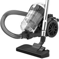 Strex Stofzuiger Zonder Zak - 700W Krachtige Zakloze Stofzuiger - HEPA Filter - 2.5L Stofreservoir - Extra Lang Snoer - Inclusief 4 Opzetstukken