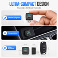 Strex Draadloze Adapter Geschikt voor Apple CarPlay & Android Auto - Wireless Dongle - USB-A en USB-C - Plug and Play