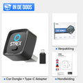 Strex Draadloze Adapter Geschikt voor Apple CarPlay & Android Auto - Wireless Dongle - USB-A en USB-C - Plug and Play
