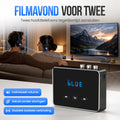 Strex Bluetooth Transmitter en Receiver 3 in 1 Adapter - Bluetooth Audio Zender en Ontvanger - Bluetooth 6.0 - AUX/RCA/Optisch - Draadloos - 15 meter bereik