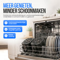 Strex Airfryer Dubbele Mand 11L XXL Heteluchtfriteuse 2500W - Airfryer 2 Manden - Dual Basket - 13 Kookprogramma's - Airfryer Verticaal Groot voor Gezin