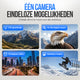 Strex Action Camera 4K 30MP - Tot 30 meter Waterdicht, EIS Stabilisatie & WiFi App - Waterdichte 60FPS Onderwatercamera - Bodycam - Actie camera