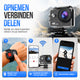 Strex Action Camera 4K 30MP - Tot 30 meter Waterdicht, EIS Stabilisatie & WiFi App - Waterdichte 60FPS Onderwatercamera - Bodycam - Actie camera