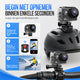 Strex Action Camera 4K 30MP - Tot 30 meter Waterdicht, EIS Stabilisatie & WiFi App - Waterdichte 60FPS Onderwatercamera - Bodycam - Actie camera