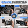 Strex Endoscoop met Scherm 5M - Inspectiecamera - Rioolcamera met HD Beeld - IP67 Waterdicht - Instelbare LED Verlichting