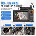 Strex Endoscoop met Scherm 15M - Inspectiecamera - Rioolcamera met HD Beeld - IP67 Waterdicht - Instelbare LED Verlichting
