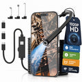 Strex Endoscoop Inspectiecamera 10M - Smartphone - IP67 Waterdicht - LED Verlichting - Endoscoop Camera - Inspectie Camera - Rioolcamera